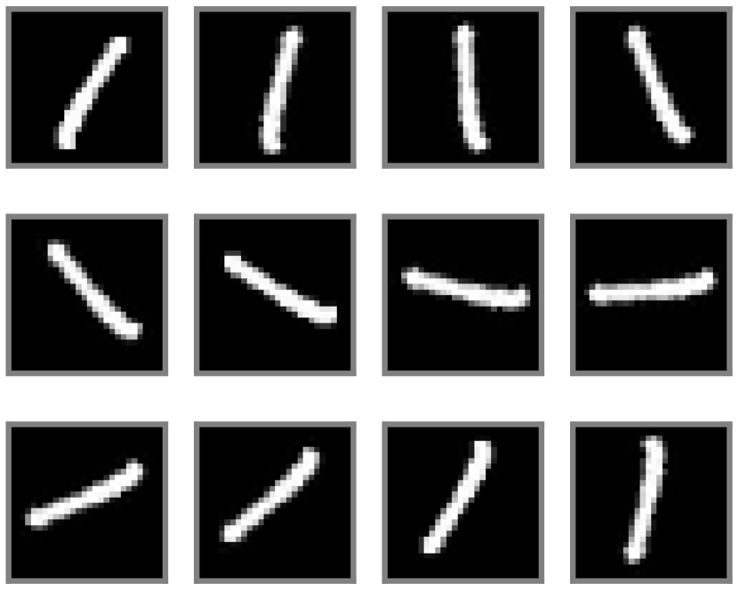 (a) 𝑿 rotation \bm{X}_{\text{rotation}} bold_italic_X start_POSTSUBSCRIPT rotation end_POSTSUBSCRIPT